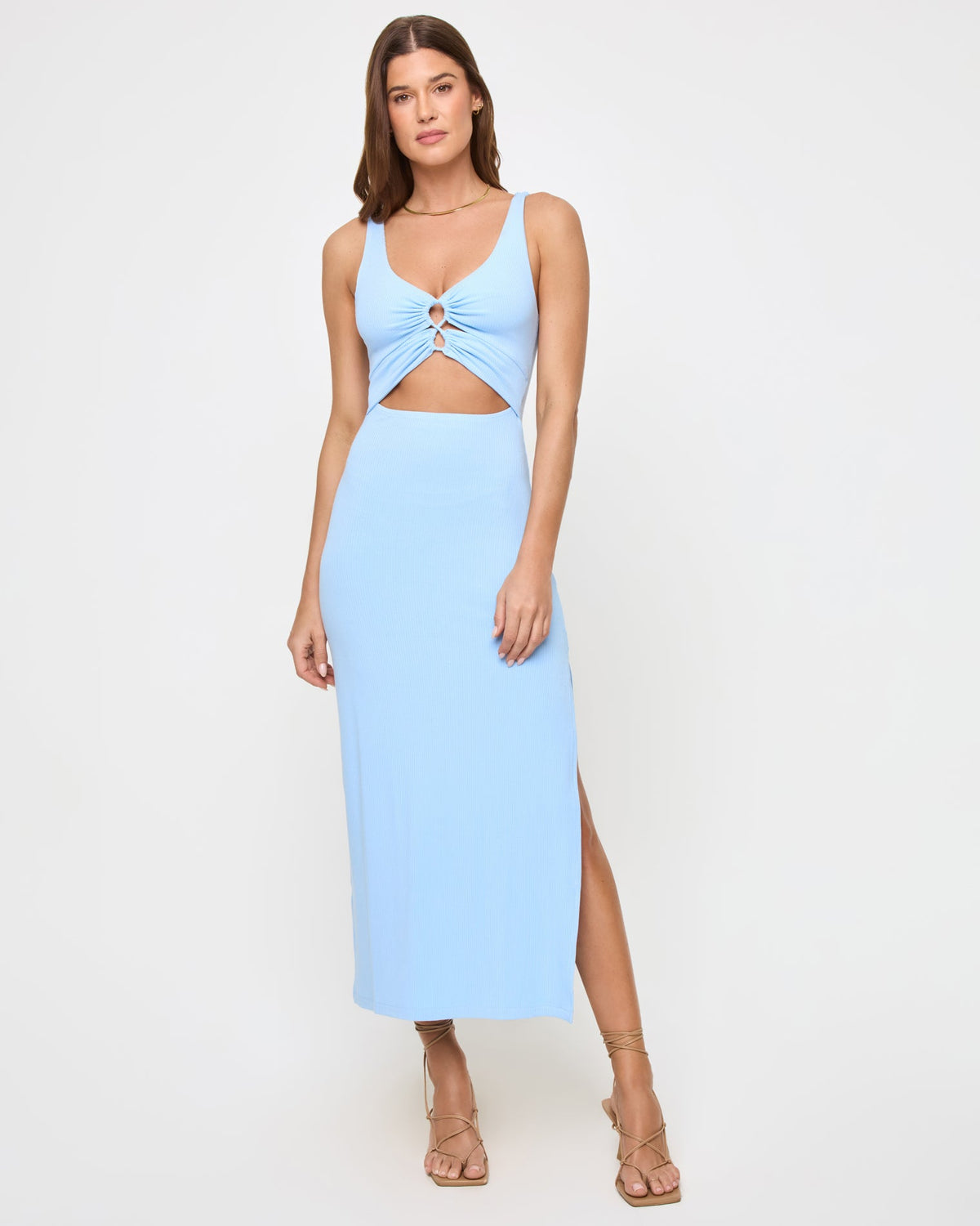 French Blue Midi Dress - LSPACE Camille Dress | LSPACE