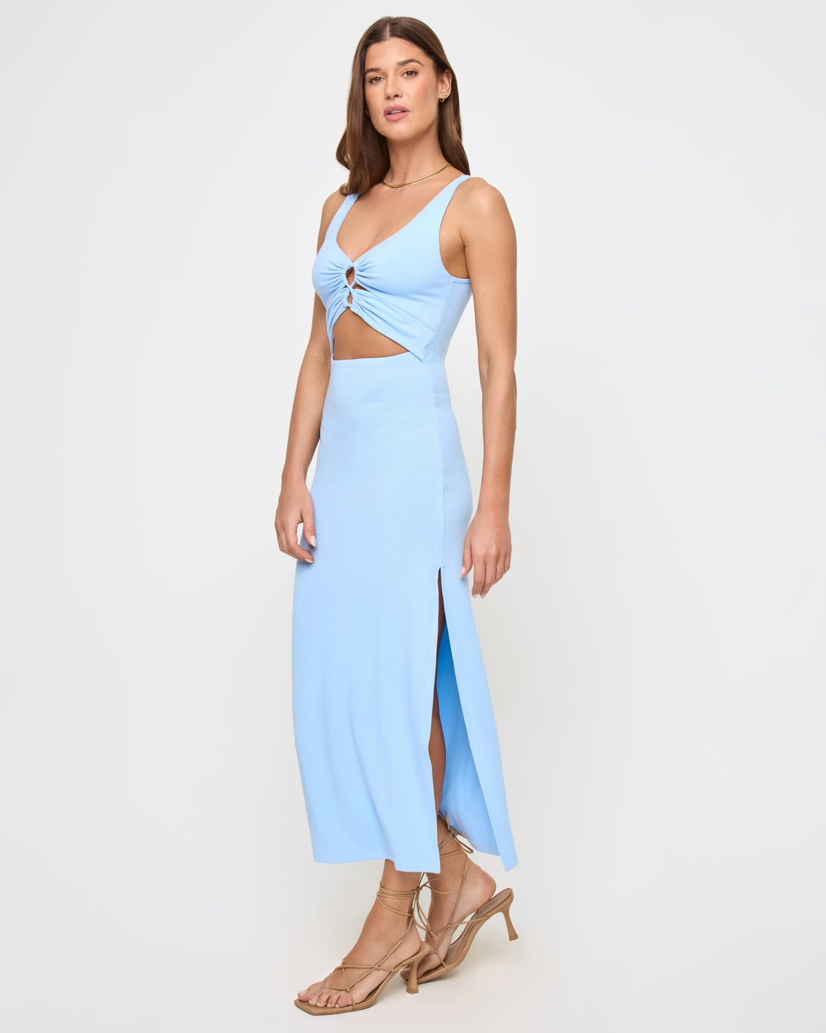 French Blue Midi Dress - LSPACE Camille Dress | LSPACE
