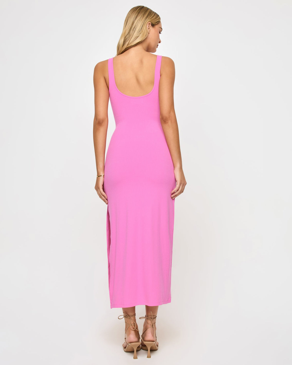 Pink Sleeveless Midi Dress - LSPACE Camille Dress | LSPACE