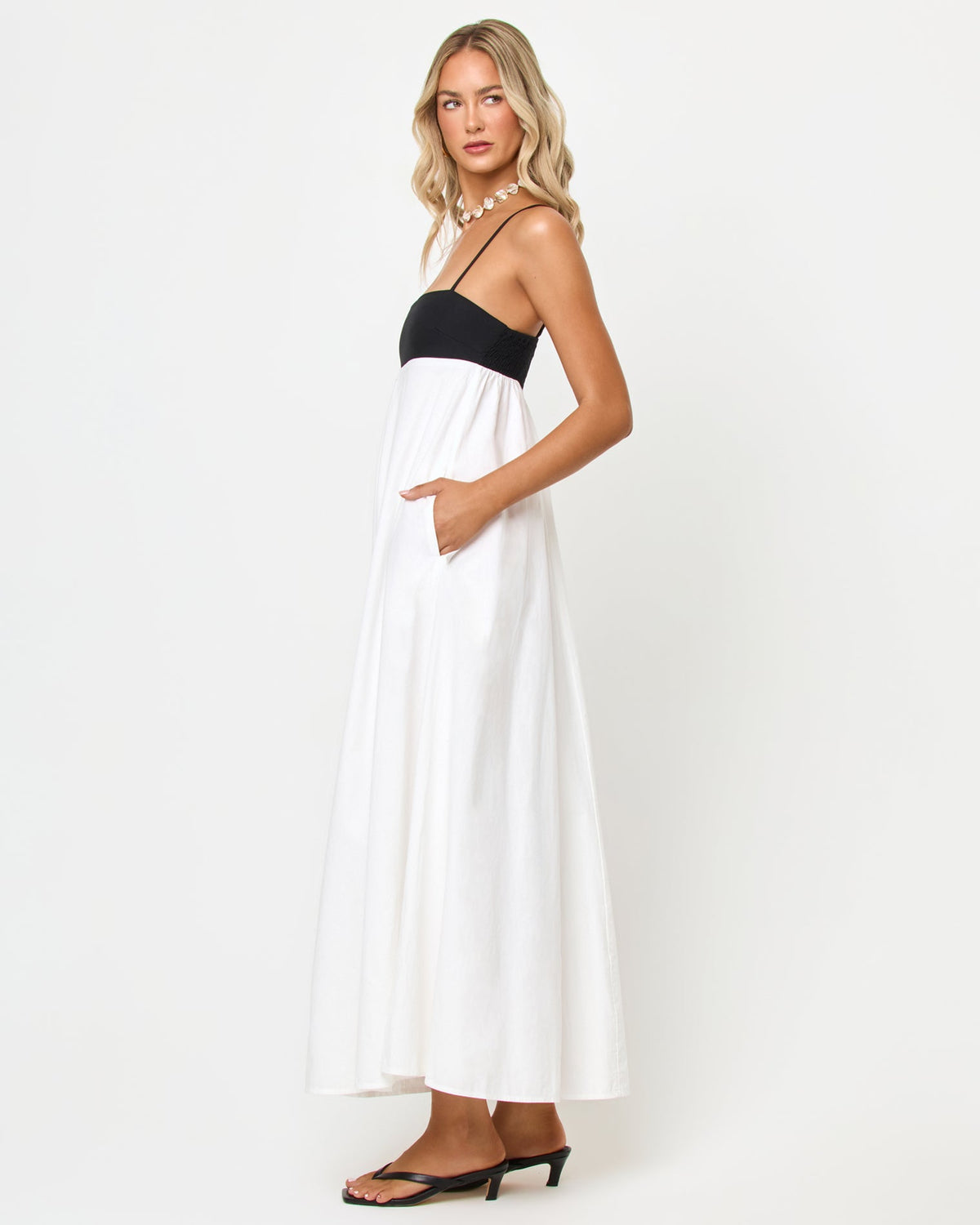 LSPACE Raveena Dress - Black-Cream | LSPACE