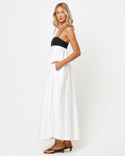 LSPACE Raveena Dress - Black-Cream | LSPACE