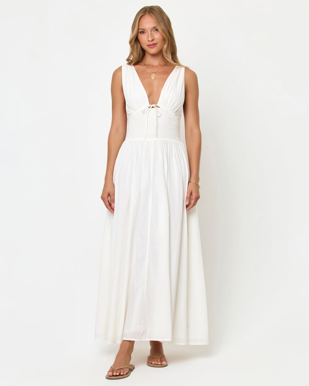 LSPACE Emmaline Maxi Dress - Cream | LSPACE