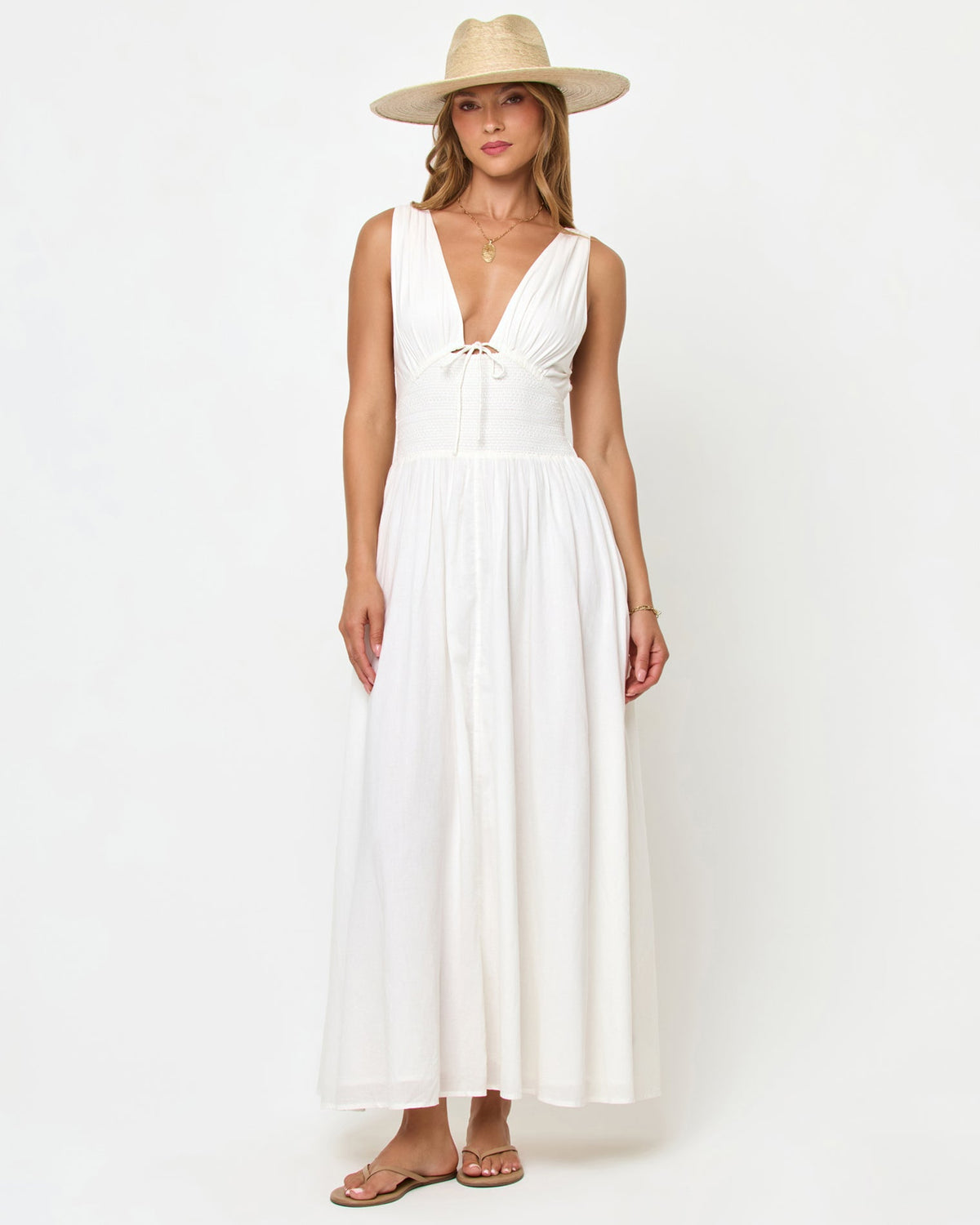 LSPACE Emmaline Maxi Dress - Cream | LSPACE