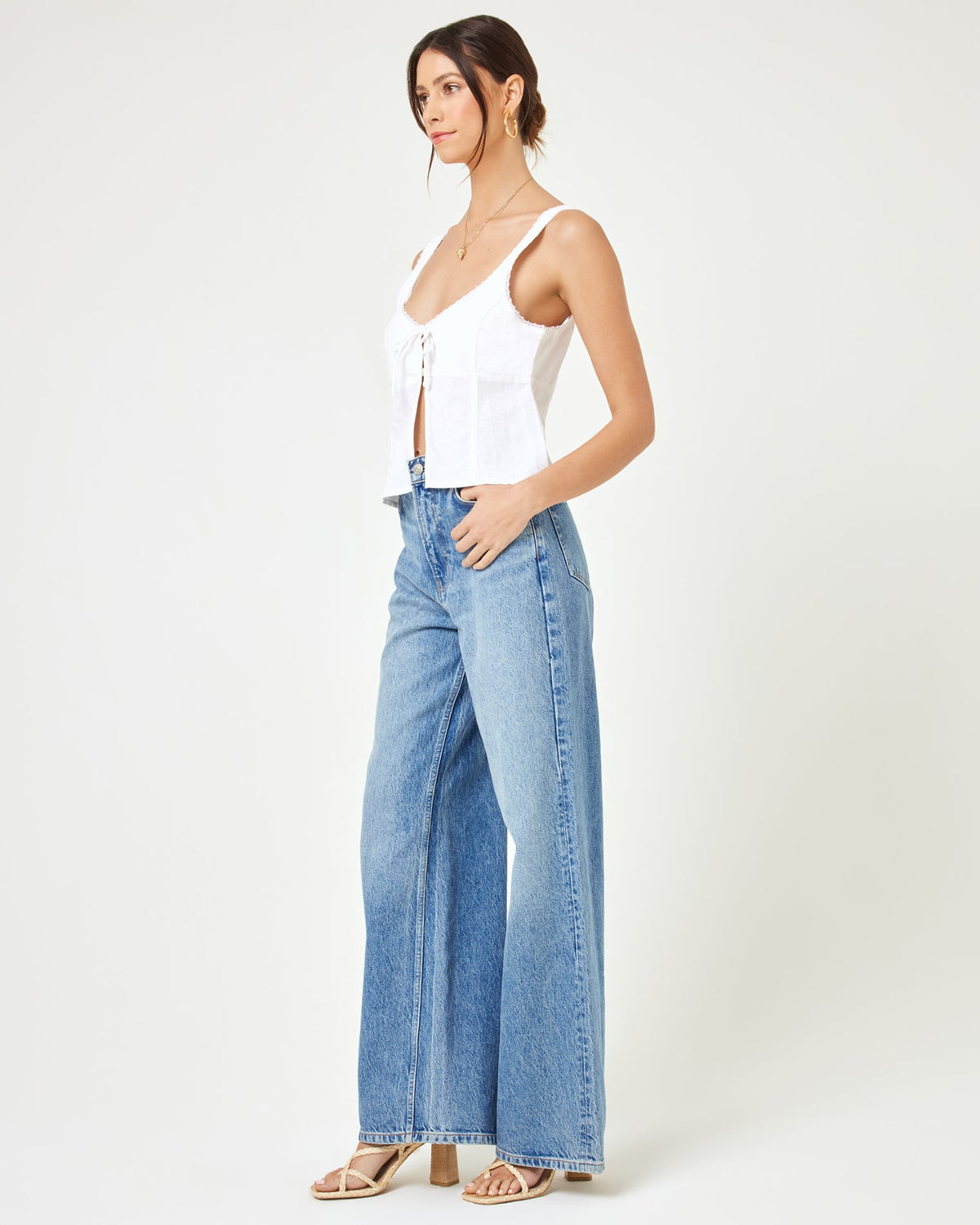 LSPACE Rosa Top - Cream | LSPACE