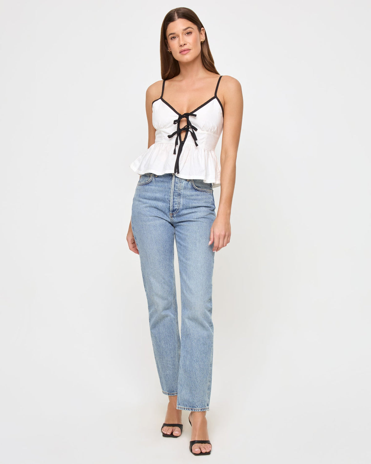 LSPACE Agnes Top - Cream-Black | LSPACE