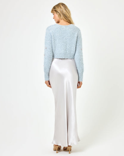 LSPACE Crystal Cardigan - Dove | LSPACE