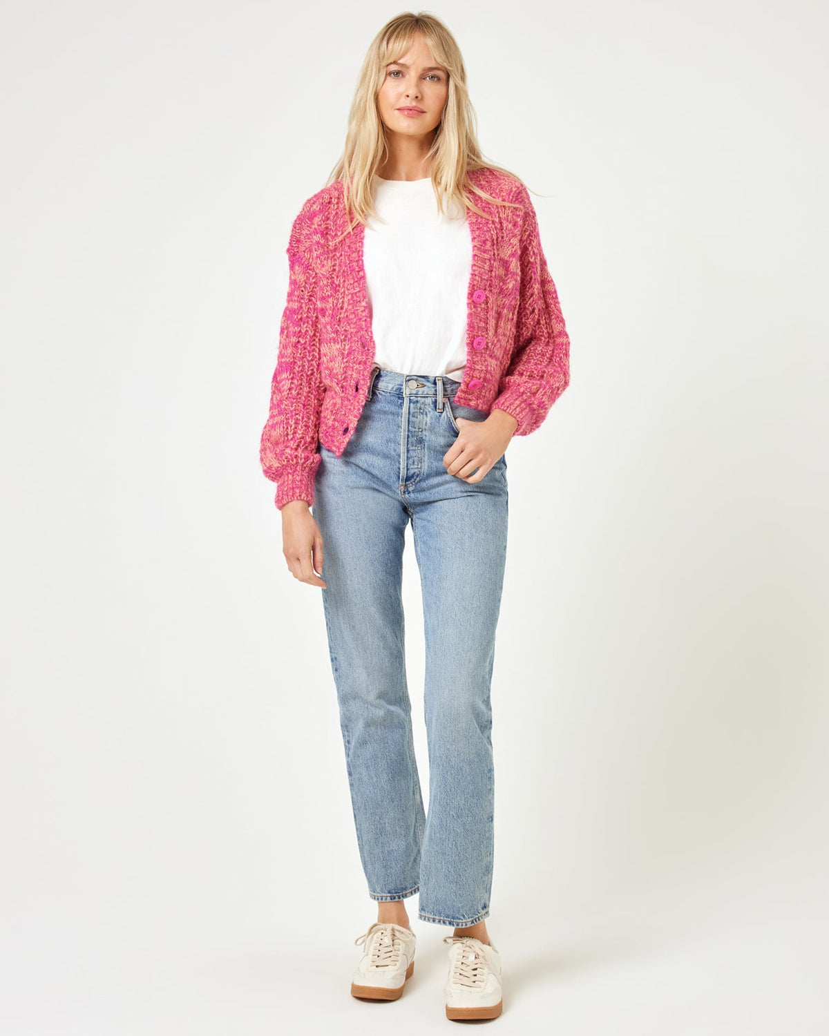 LSPACE Strawberry Fields Cardigan - Strawberry Marl | LSPACE