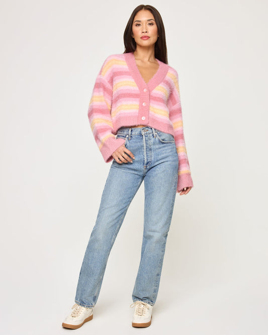 LSPACE Daybreak Cardigan - Daybreak Stripe | LSPACE