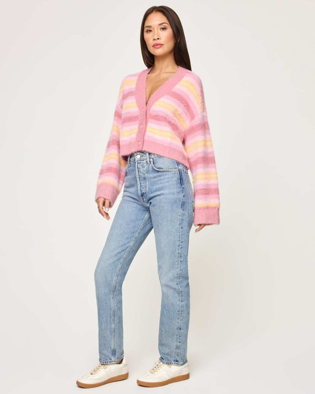 LSPACE Daybreak Cardigan - Daybreak Stripe | LSPACE
