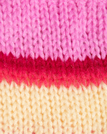 Womens Pink Knit Cardigan - LSPACE Lido Colorful Cardigan | LSPACE