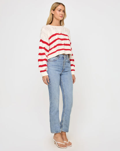 Kensley Pullover - Cream-Flame | LSPACE