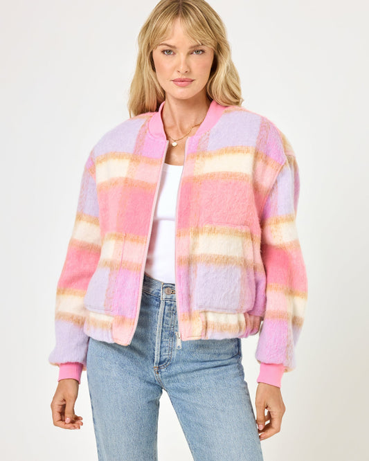 LSPACE Quinn Jacket - Point Dume Plaid | LSPACE