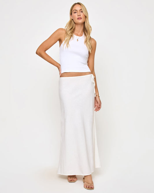 LSPACE Stop and Stare Skirt - Cream | LSPACE
