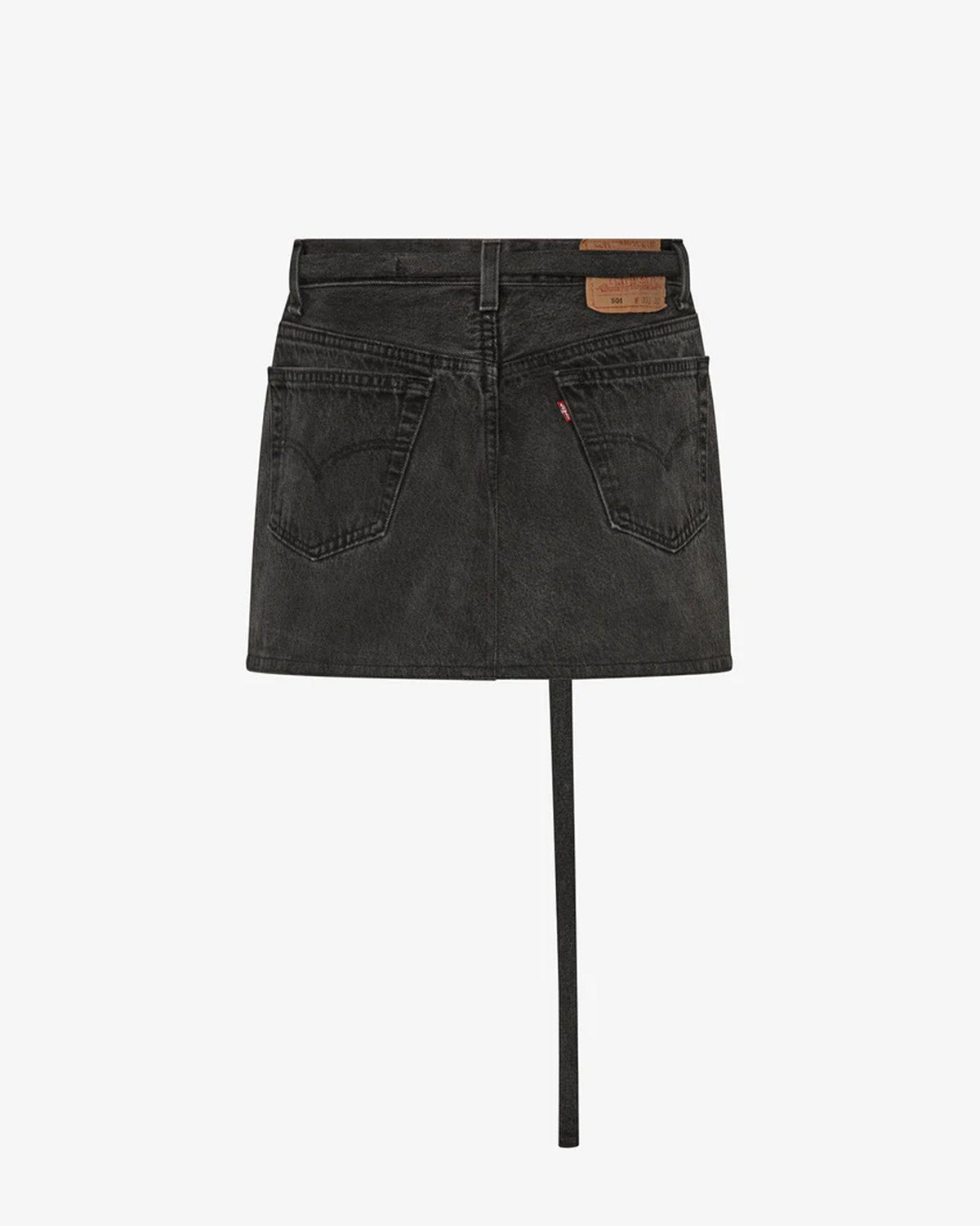 aligrace Belted Mini Skirt - Black | LSPACE