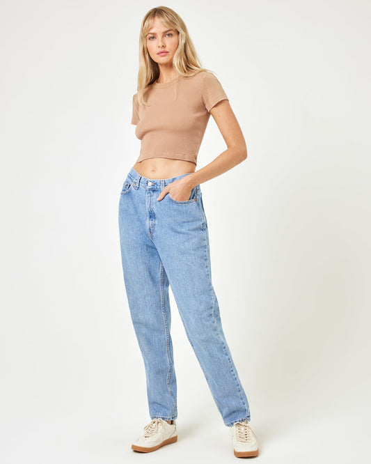 aligrace Michelle Tilted Denim Pant | LSPACE