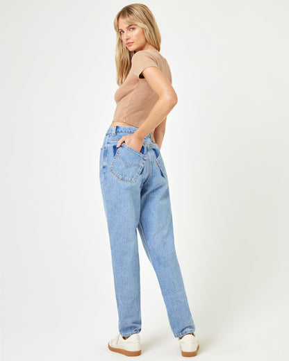 aligrace Michelle Tilted Denim Pant | LSPACE