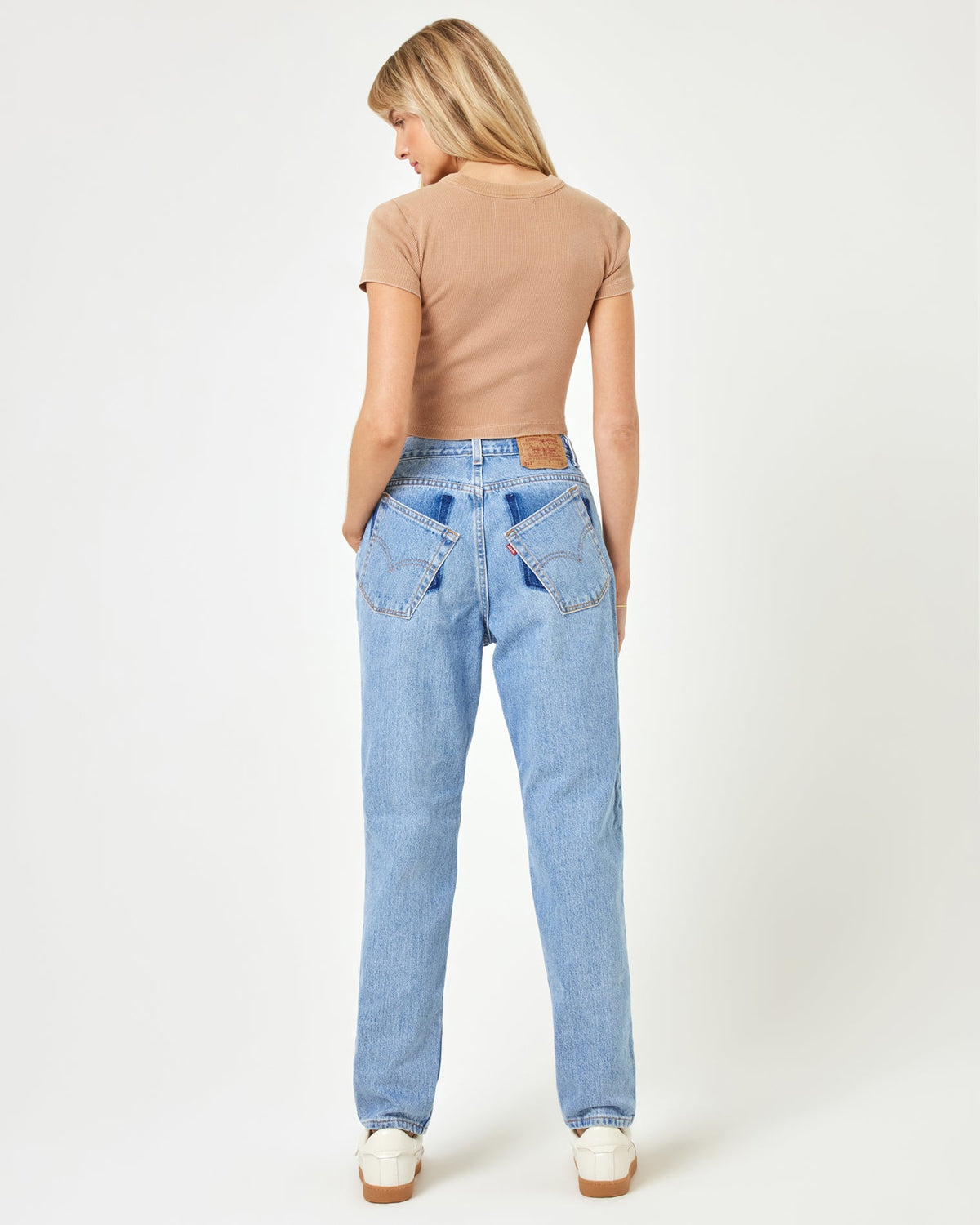 aligrace Michelle Tilted Denim Pant | LSPACE