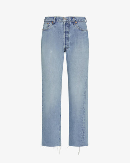 aligrace Relaxed Raw Jean | LSPACE