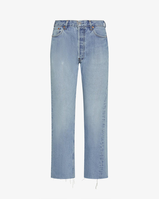 aligrace Relaxed Raw Jean | LSPACE