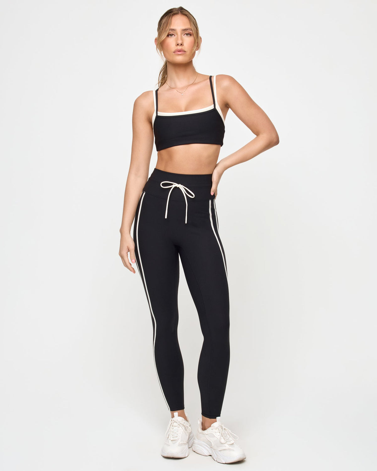 LSPACE Kelly Bra - Black-Cream | LSPACE