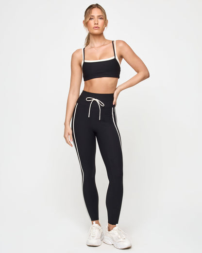 LSPACE Kelly Bra - Black-Cream | LSPACE
