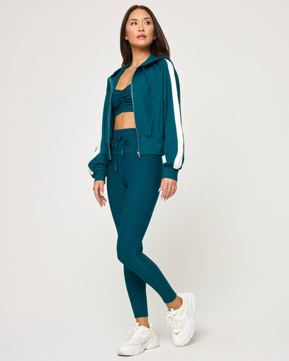 LSPACE Back To Back Jacket - Deepteal-Cream | LSPACE