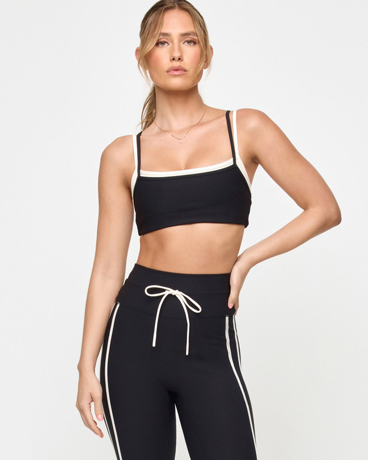 LSPACE Sutton Pant - Black-Cream | LSPACE
