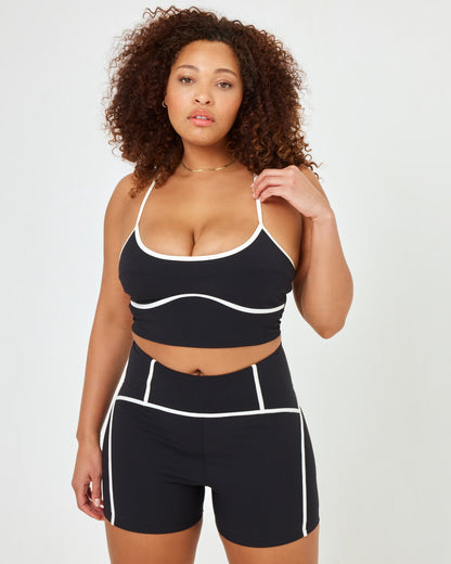 LSPACE Revel Legging - Black-Cream | LSPACE