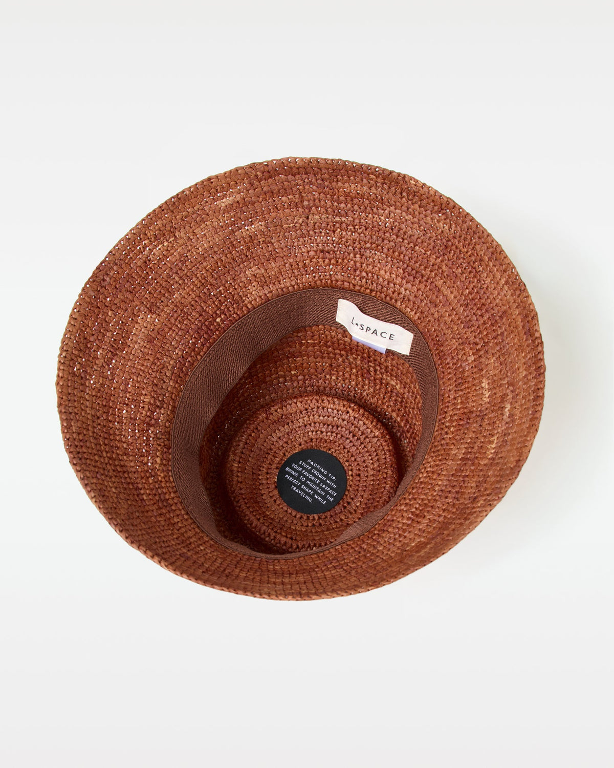 Brown Raffia Bucket Hat - LSPACE Seville | LSPACE