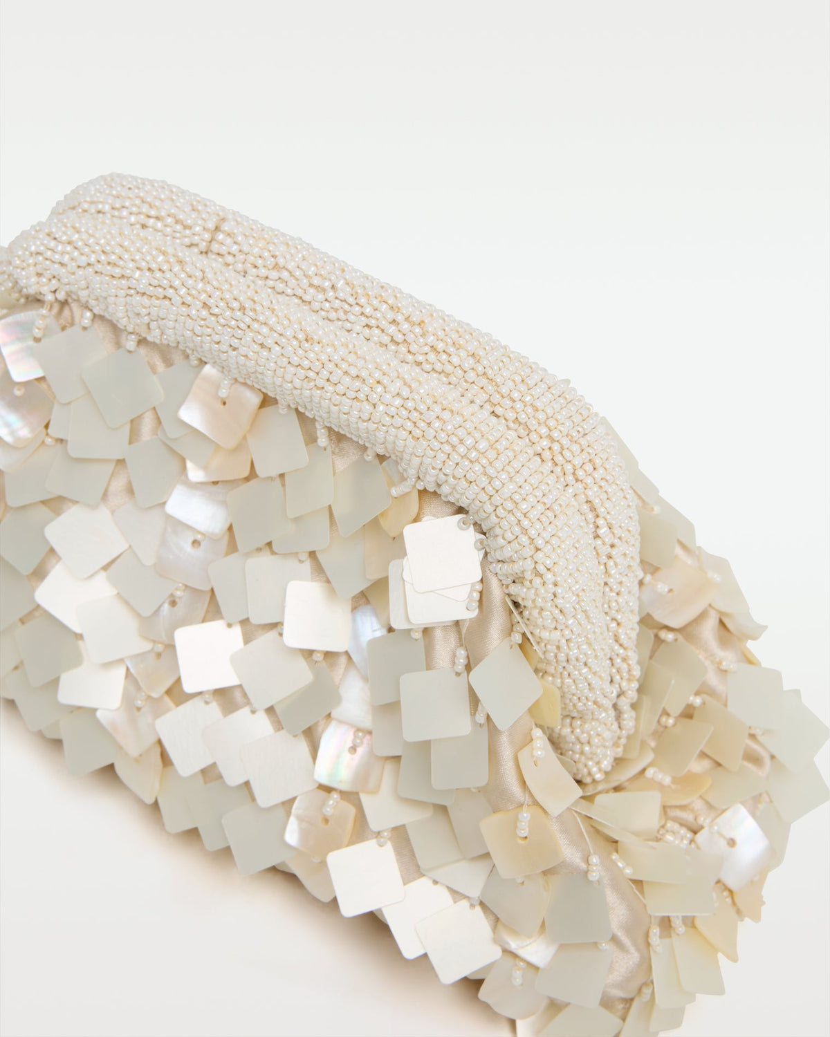 Vienna Beaded & Seashell Clutch Bag - LSPACE | LSPACE
