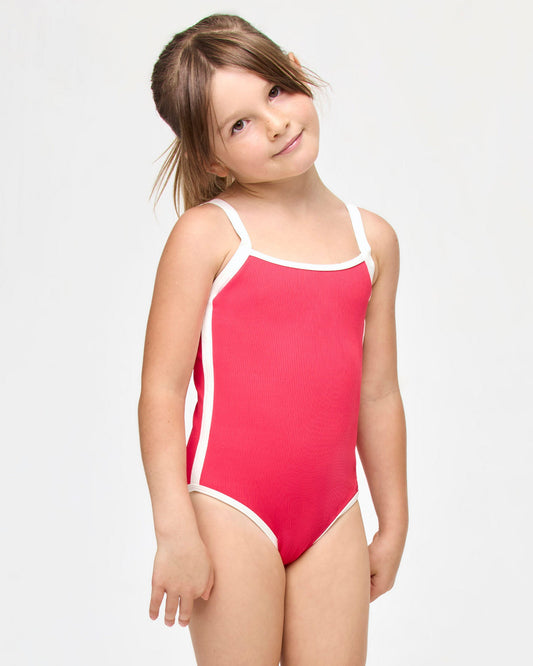 LSPACE Little L Beach Skipper One Pie - Pout/Cream | LSPACE