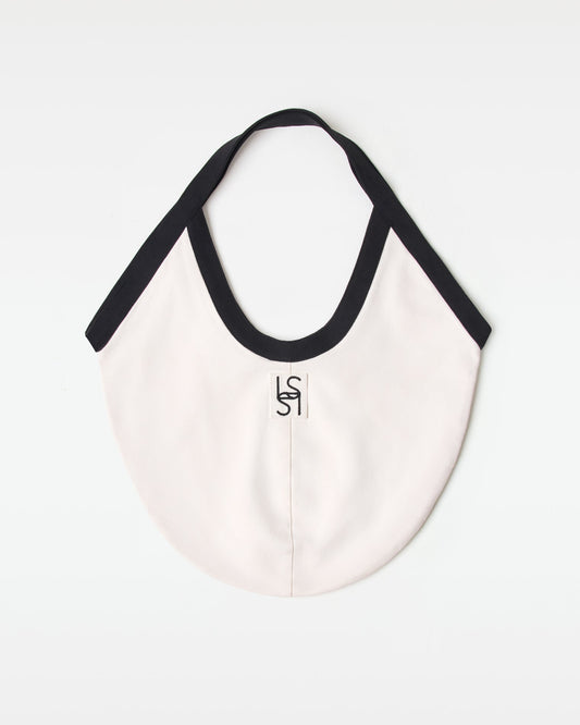 LSPACE Bronte Canvas Bag - Black-Cream | LSPACE