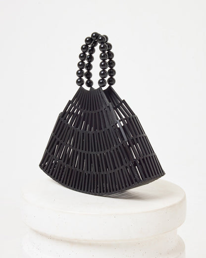 Starlight Wooden Purse - Black - LSPACE | LSPACE