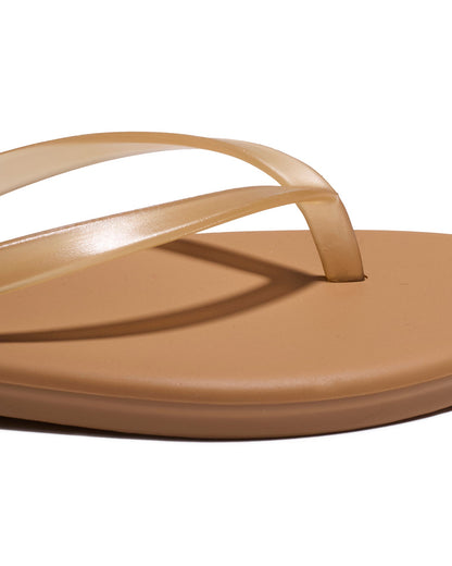TKEES Aqua Sandals - Tan | LSPACE
