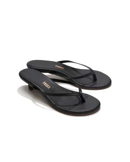 TKEES Julia Kitten Heel - Sable | LSPACE