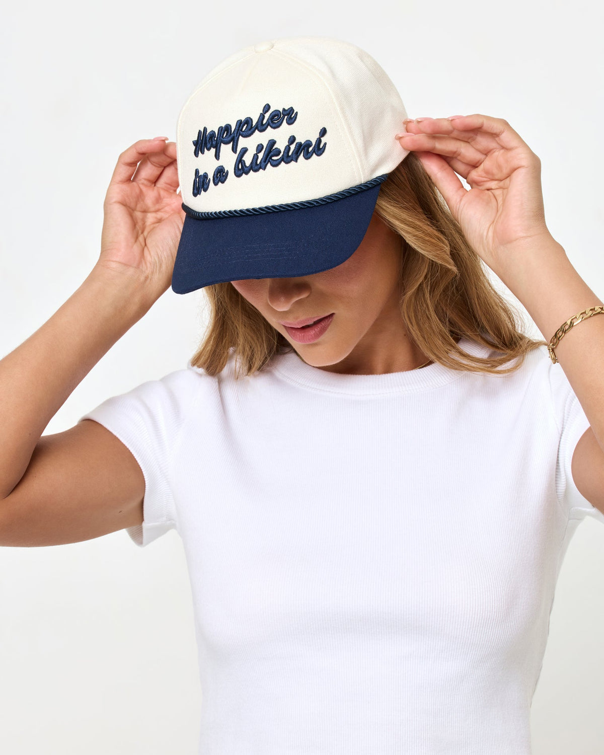 LSPACE Newport Hat - Midnight Cream | LSPACE