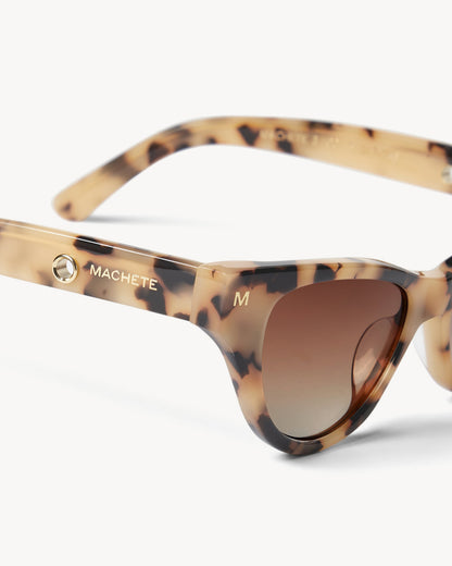 Machete Suzy Sunglasses - Blonde Tortoise | LSPACE
