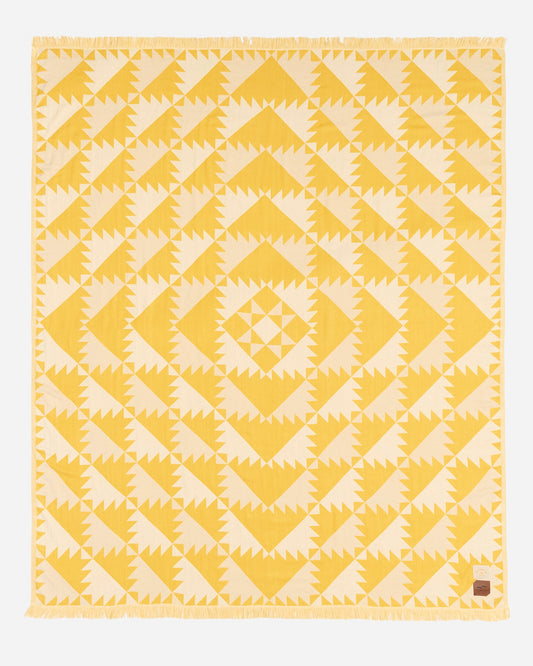 Slowtide Daydream Driftweave Beach Blanket - Curry | LSPACE