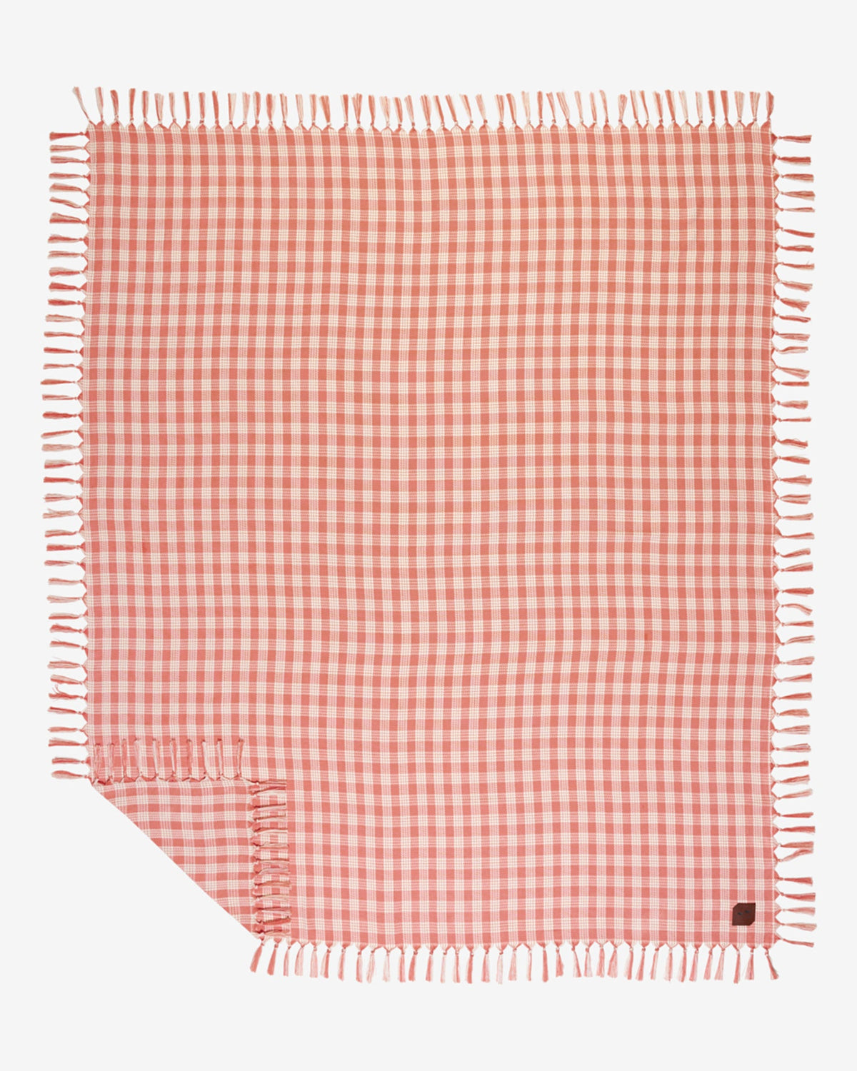 Slowtide Palaka Lightweight Beach Blanket - Guava | LSPACE