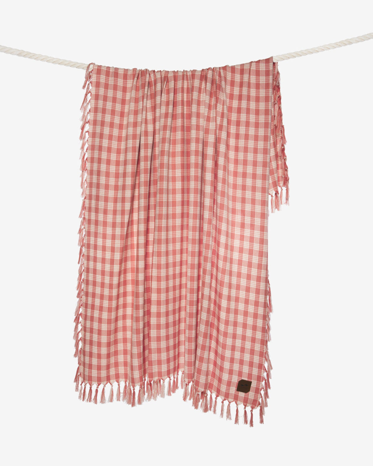 Slowtide Palaka Lightweight Beach Blanket - Guava | LSPACE
